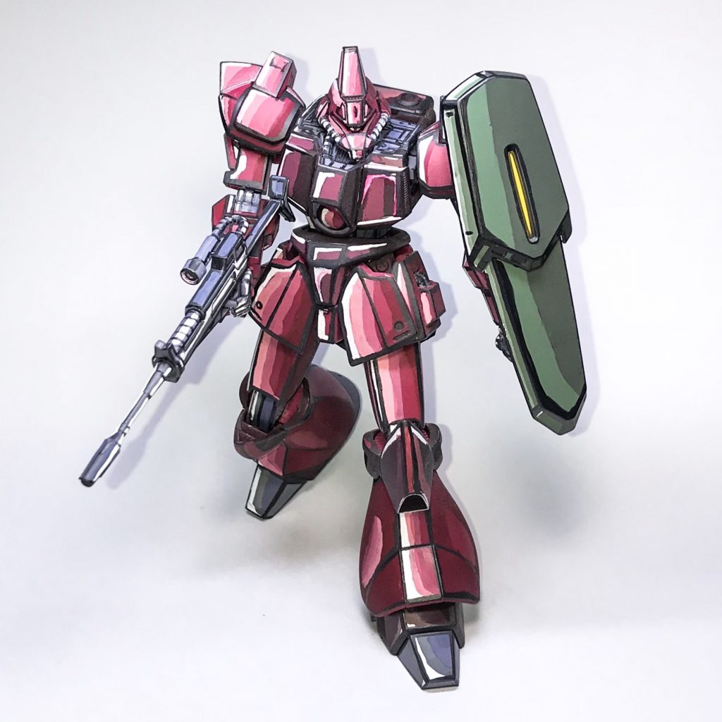 ガルバルディβ イラスト風模型–2枚目/制作者：ソネ