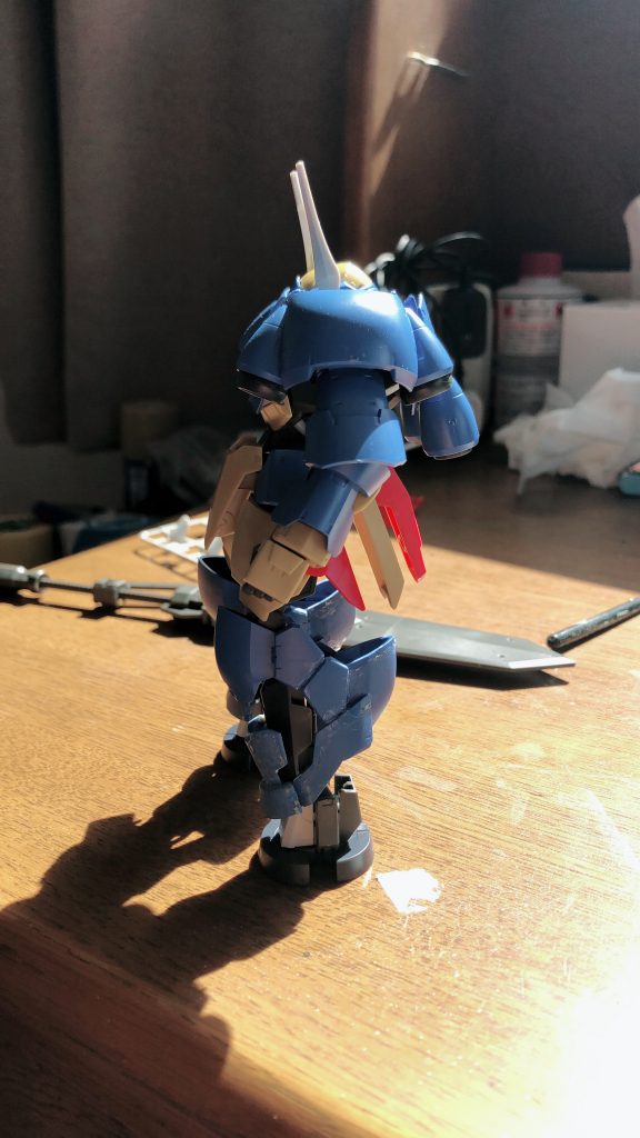 塗装前です。ここから少し手を加えました。