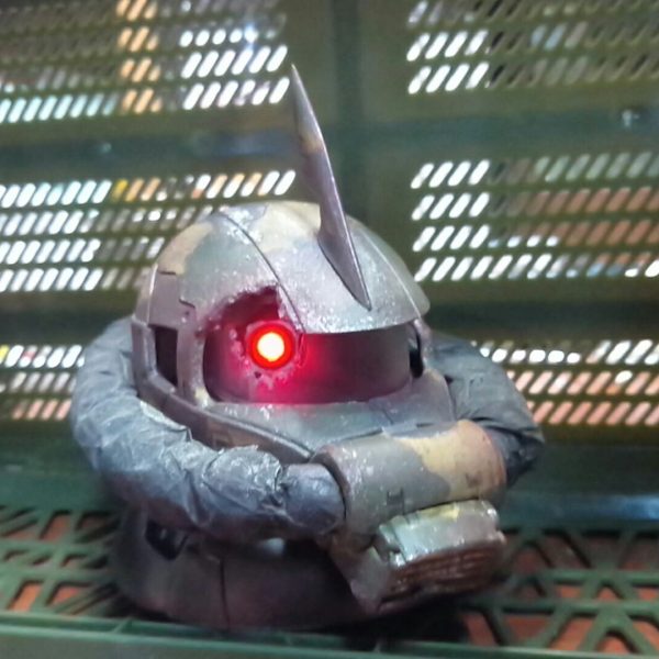 ザクヘッド　迷彩ダメージVer