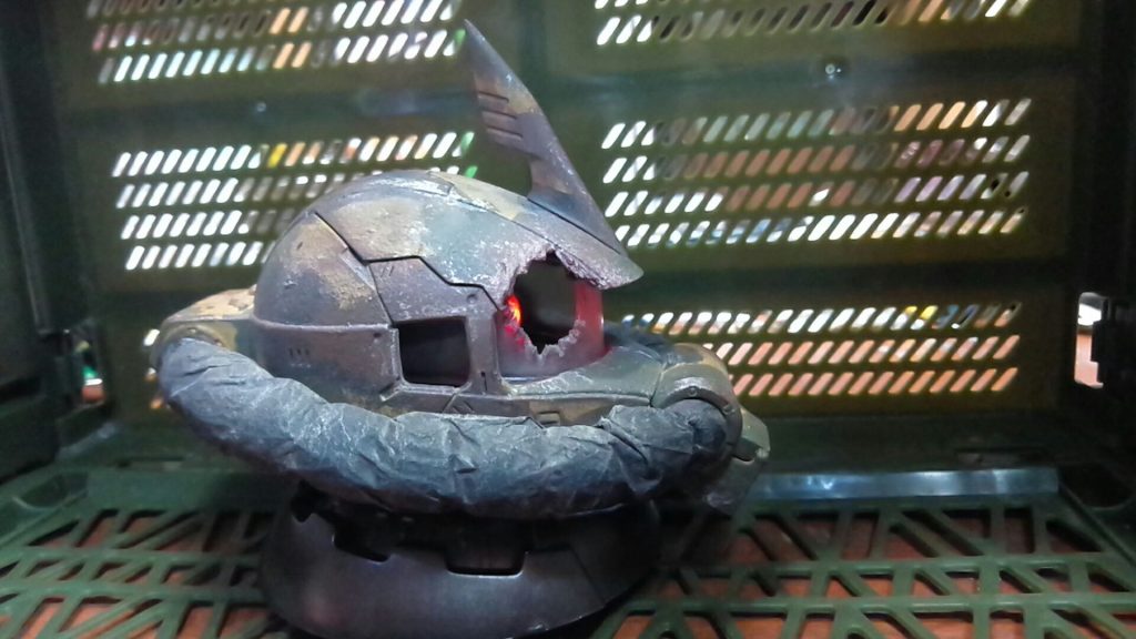 ザクヘッド　迷彩ダメージVer–3枚目/制作者：リント