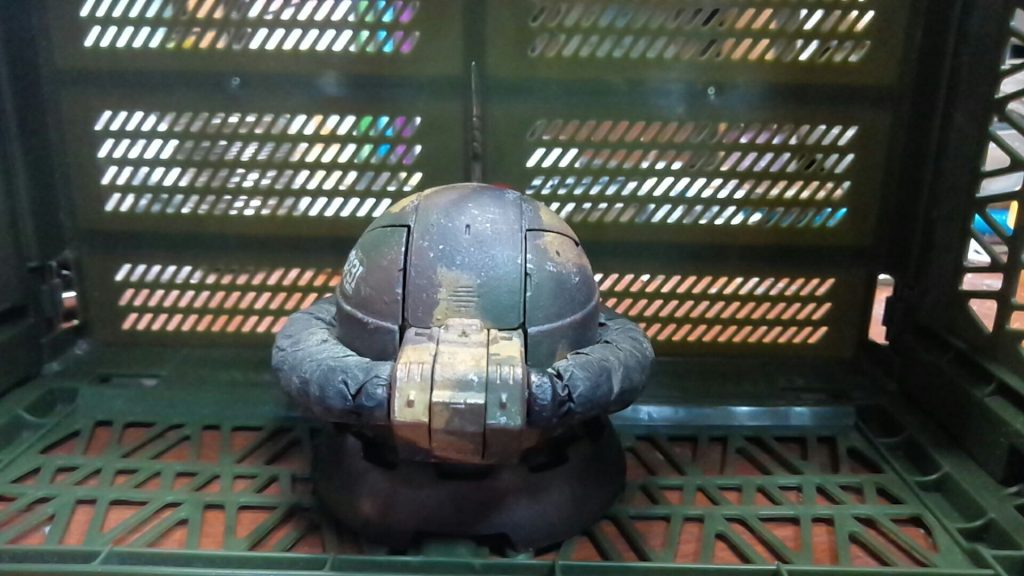 ザクヘッド　迷彩ダメージVer–5枚目/制作者：リント