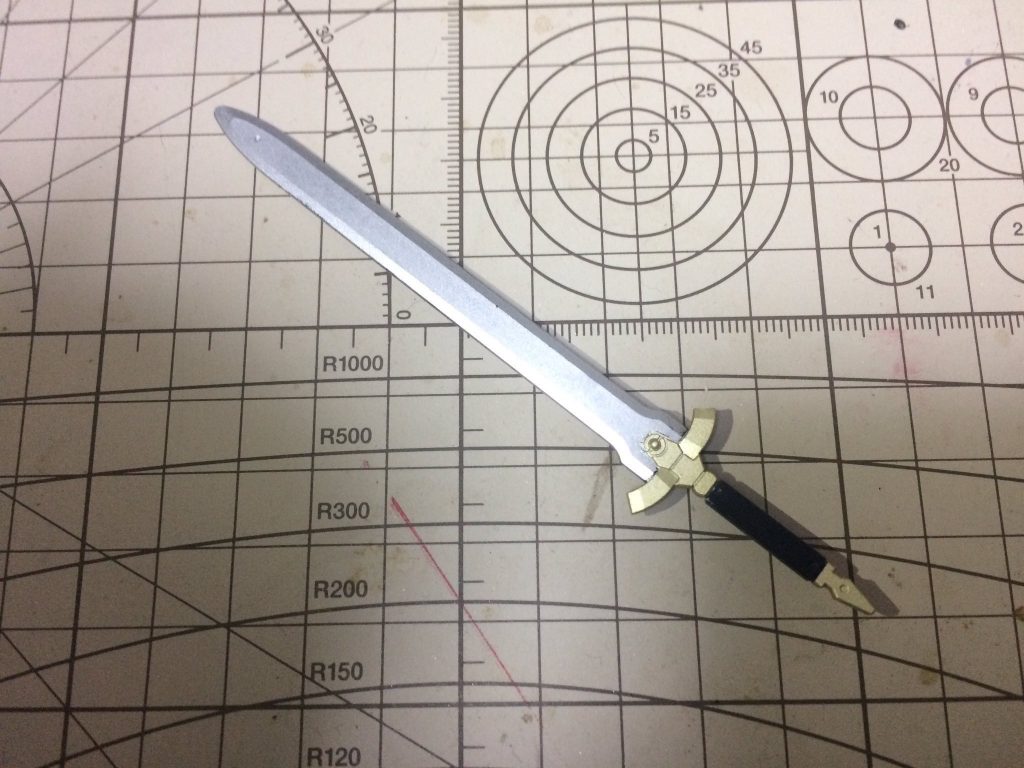 ナイトブレードは造形が細かいのでマスキングと塗装が大変でした。一番苦労した場面