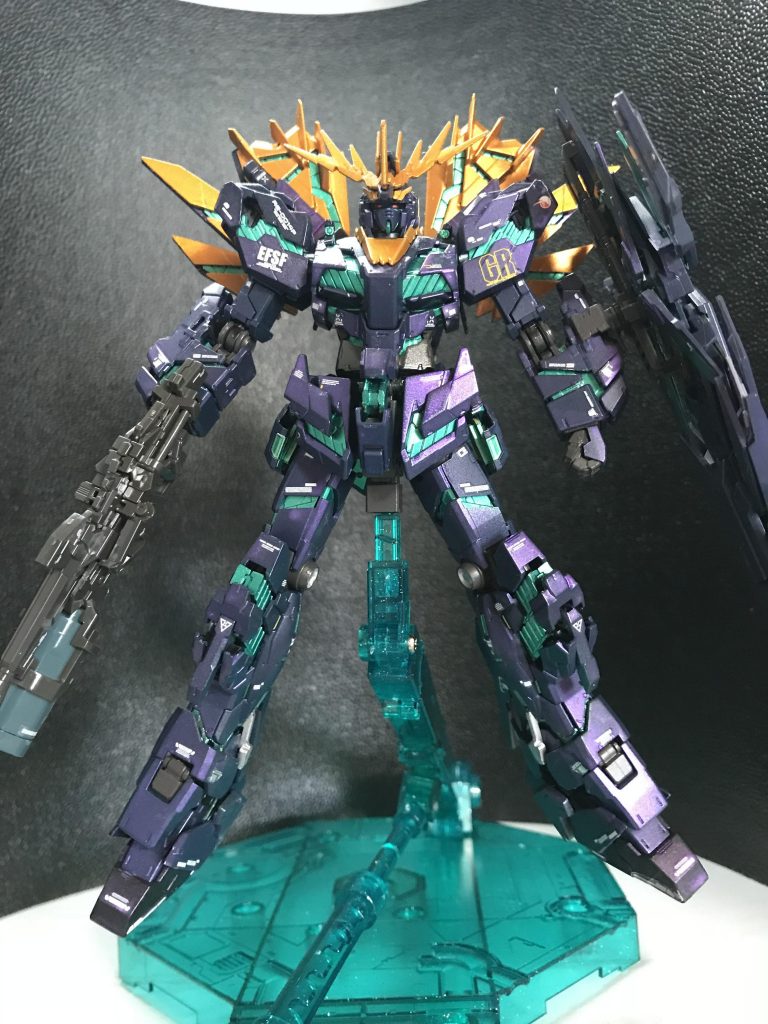 RG バンシィノルン 覚醒&パール、メタリックカラーリング–9枚目/制作者:モルガナ