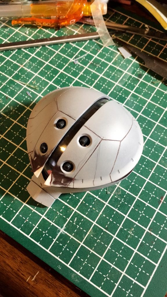 筋彫りのセンスが欲しいです。