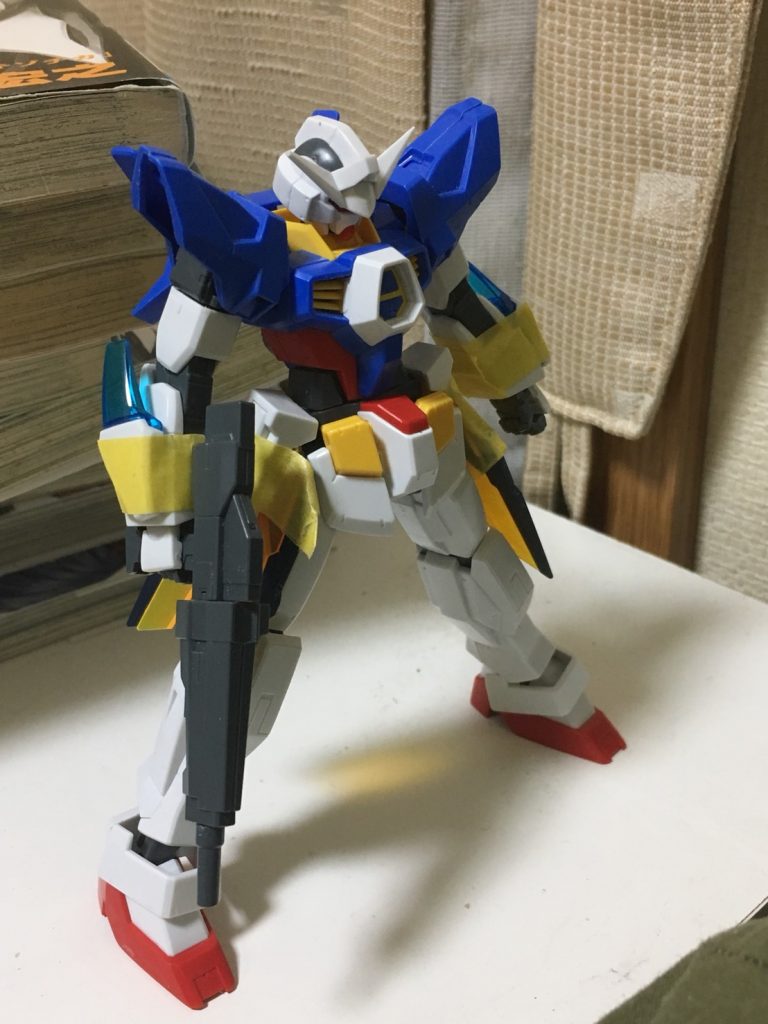 最初期の改造案です。まだ足がそのままだったりそんなにいじってません