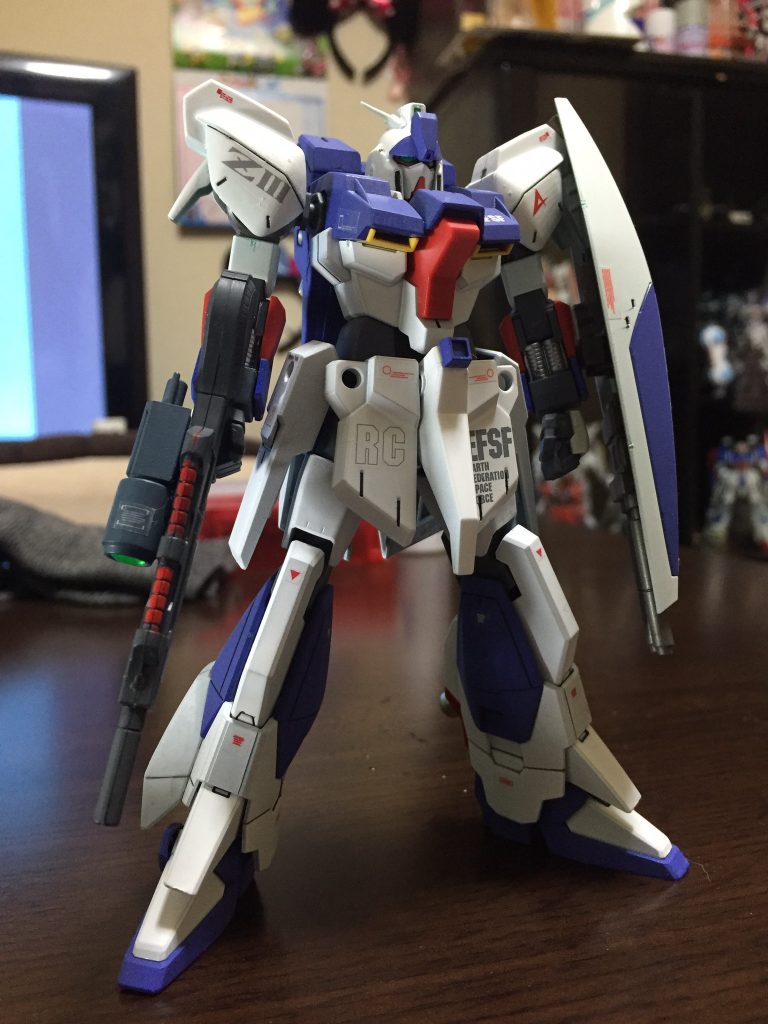 ビームライフルは百式のヤツにちょい足し。