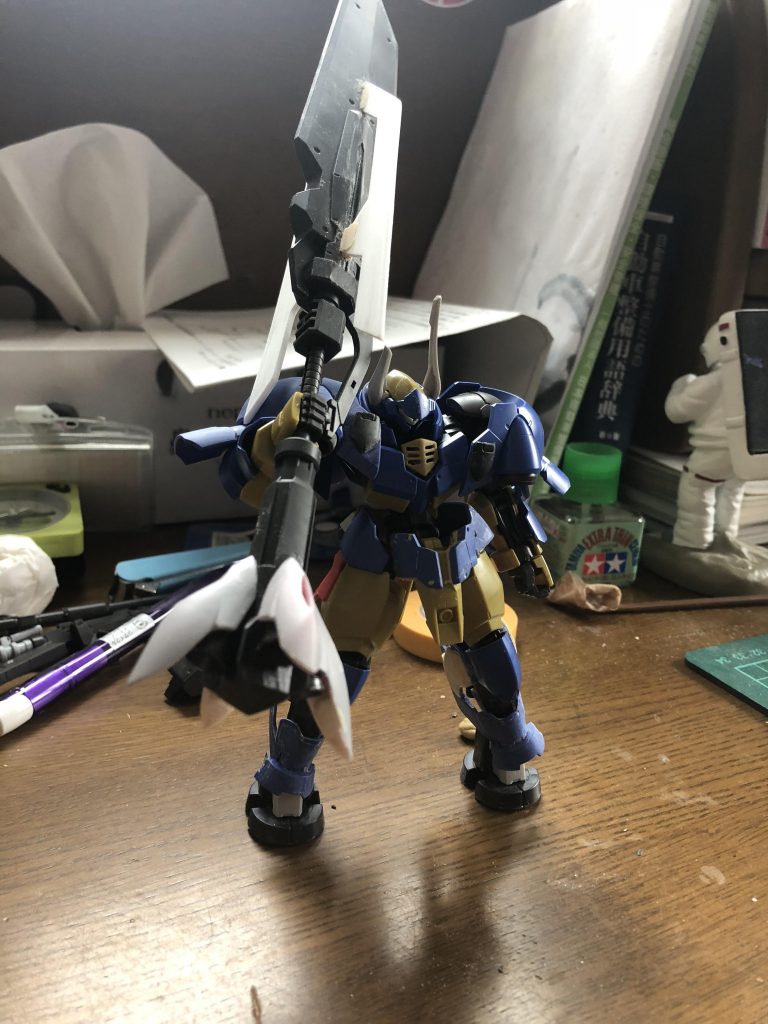 塗装前の最終段階です。