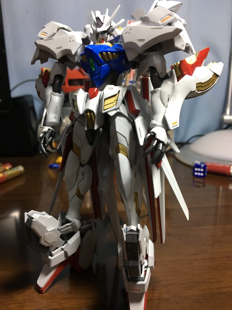 ちゃんと光源当てるより少し暗めの方がかっこいいかもしれません。悪役ヅラいいぞー！かっこいいぞー！