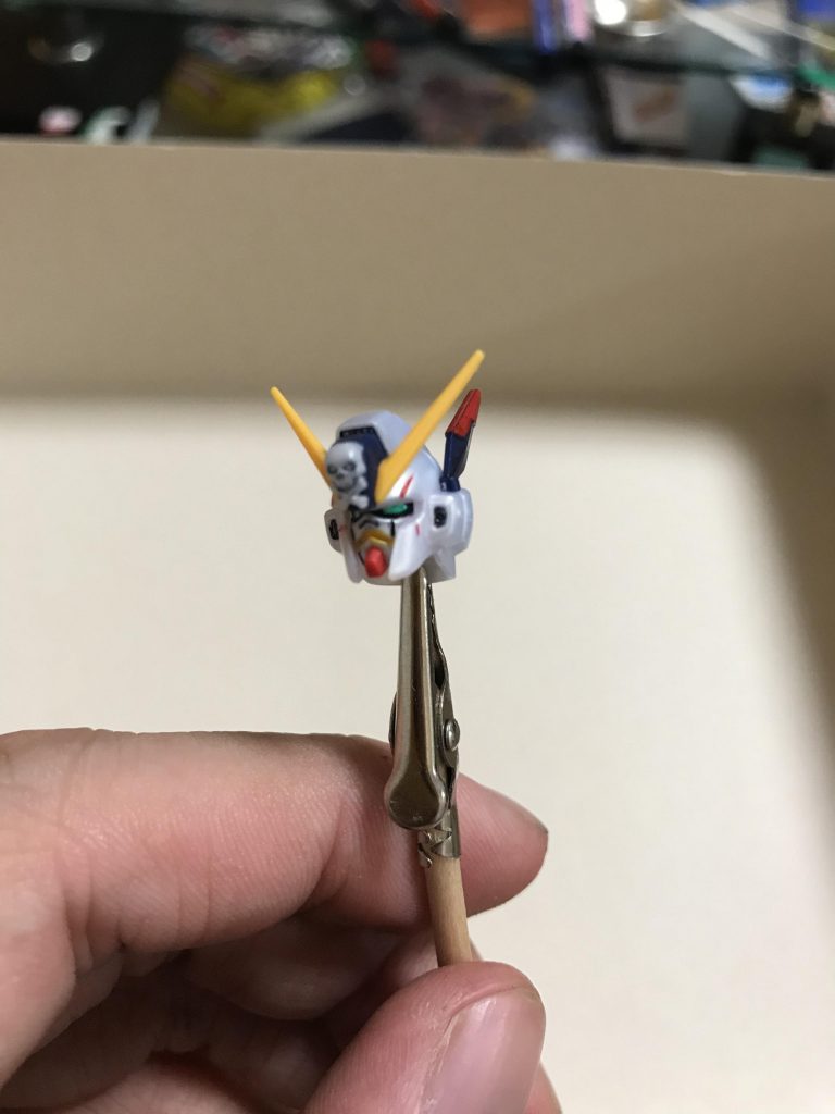 ちまちま塗ってました…