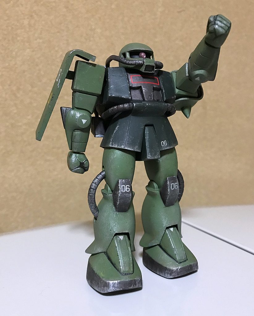 安定のモナカキットポーズ(^^)