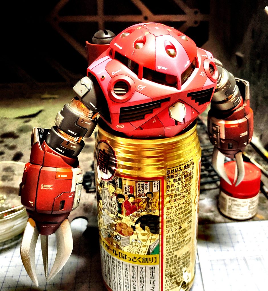 各部位ごとに仕上げてから進めてます