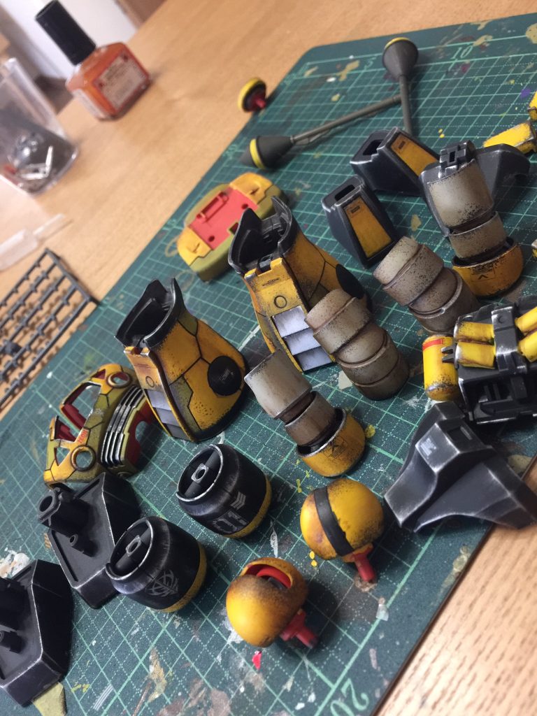 全体的にフィルタリングしてカラーを落ち着かせてみました。