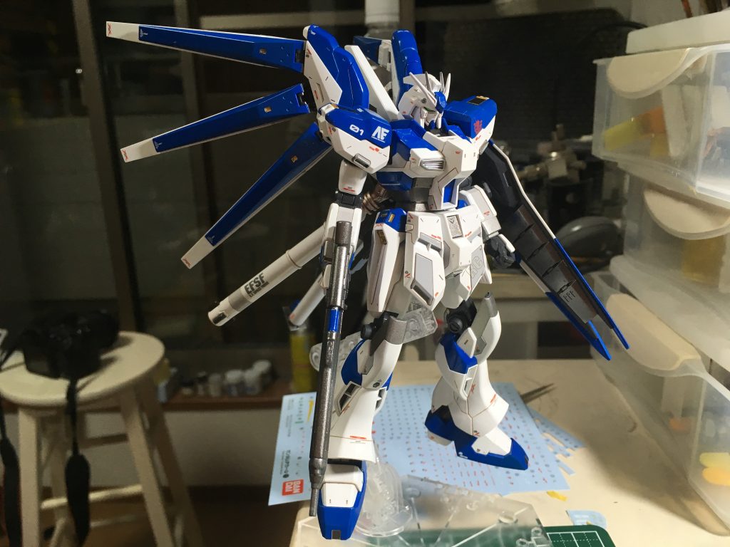 デカールはほぼRGユニコーンのものを使用してます。