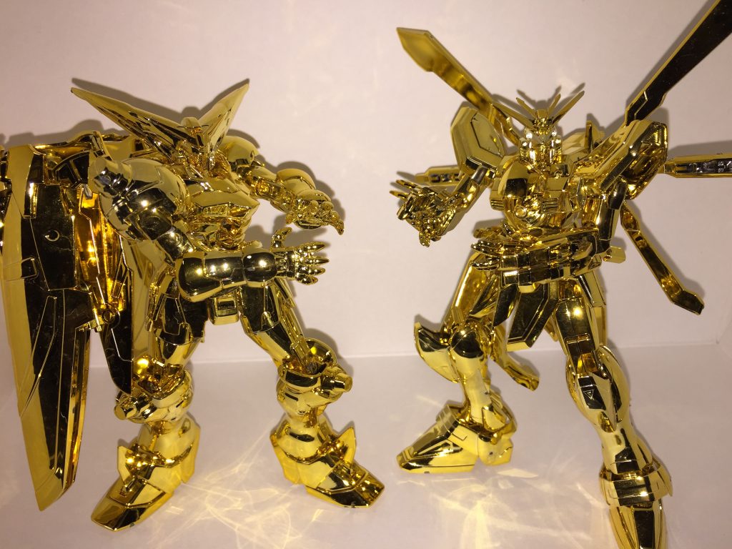 マスターガンダムとのダブル石破天驚拳