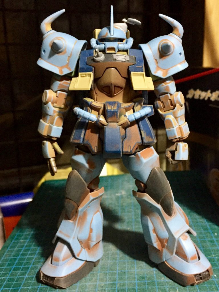 参考にティーガーI(タイガーI)戦車にはグフカスタムを使用、ポルシェティーガーと呼ばれる戦車にはグフを使用しています。