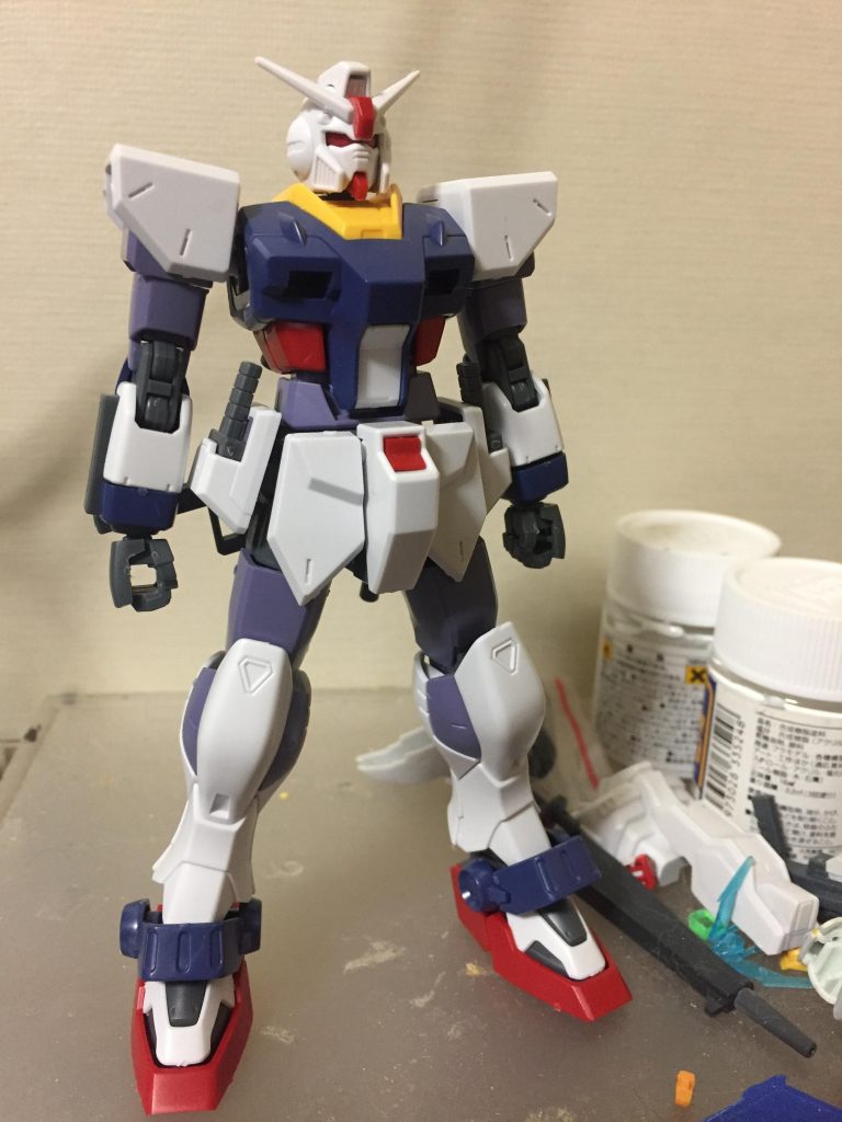 写真じゃ見にくいかもしれないけど、腹部が可動の為に変な形になってます(´・ω・｀)

僕はそこが嫌だったんだ…