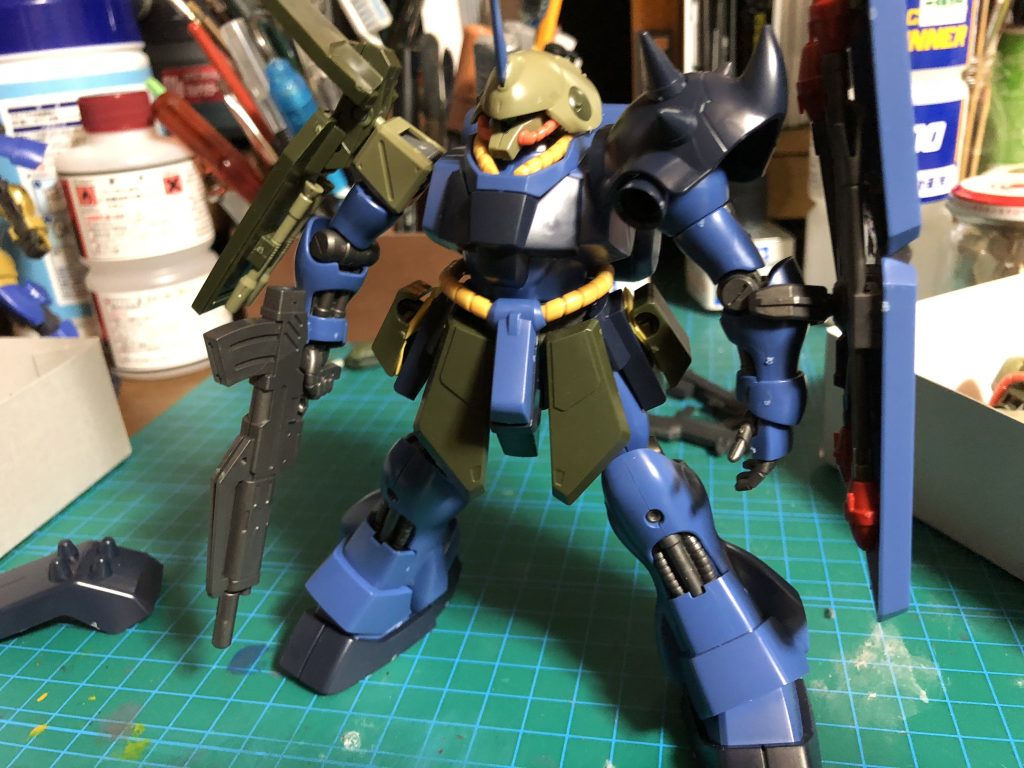 初期、仮組状態