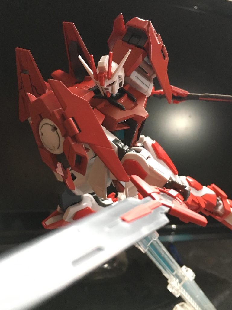 00ダイバーエースユニットを装備していて、高速戦闘を得意としているっていう設定ですかね。