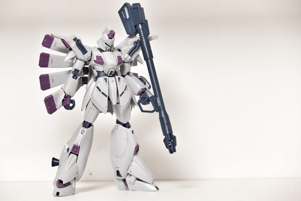 F91と並べる事を念頭に、鹵獲後のスタイルです。素組み、0.3mmシャープペン墨入れ、メラミンスポンジ磨きとメニューは F91と同じ。