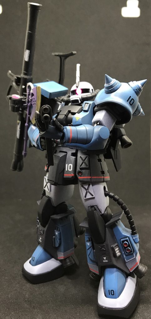 フル装備状態。