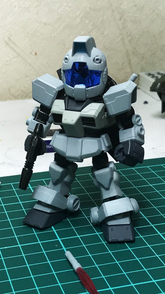 スミ入れ、仕上げの前の最終チェック