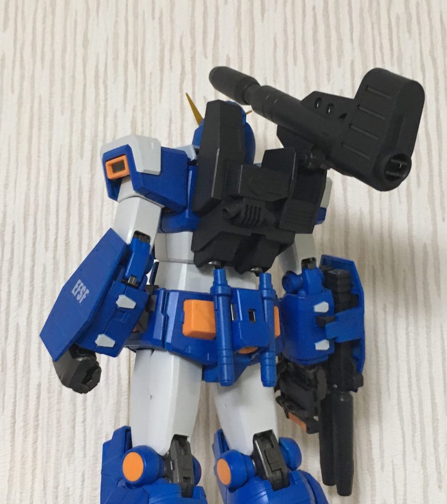 エアブラシのベタ塗りです。