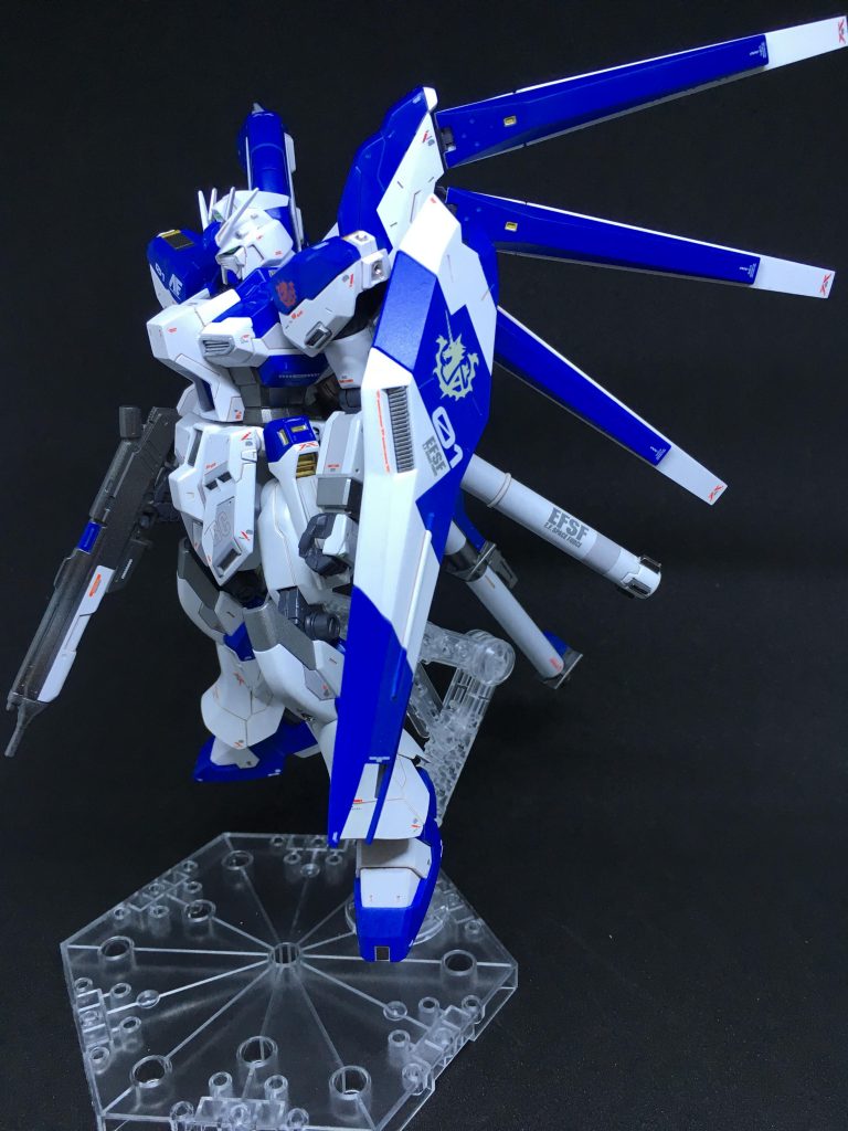 ガンスタさん復活おめでとうございます！HGUC ハイニューガンダム作りました–4枚目/制作者：@sadachoo1