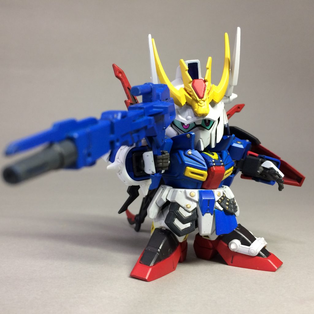 雷装張飛ガンダム（アクターズイメージカラー）–5枚目/制作者：流川ゼータ