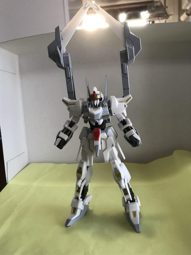 必殺技。偶然にも夕日が重なって良い塩梅になりました。