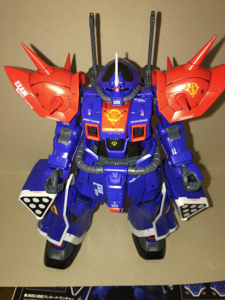 ブレードアンテナ消失の為ビルダーズパーツのアンテナで代用
これはこれでいい感じ