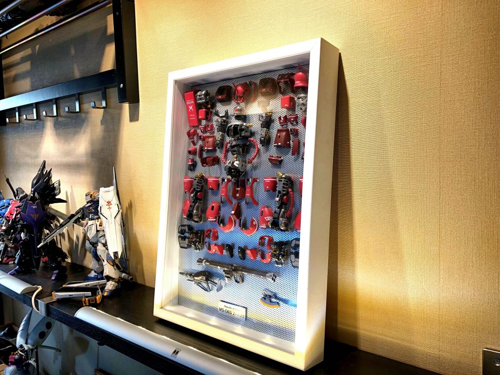 こんな感じで飾ってます。