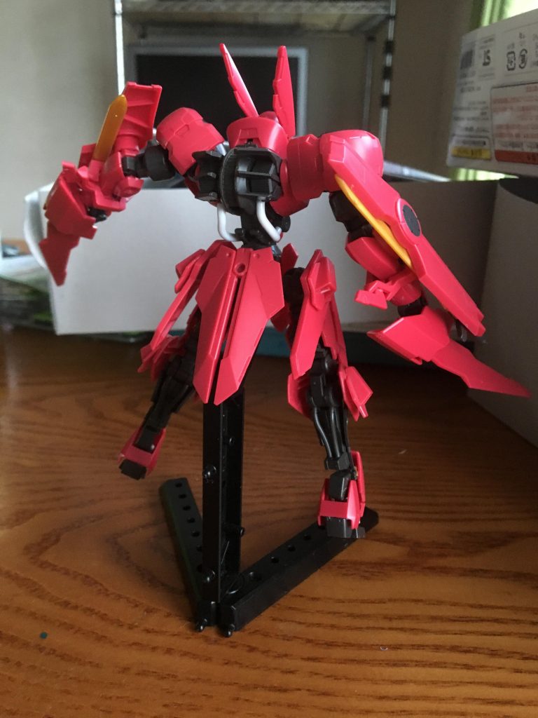 バック。リアアーマーも弄ればよかったですかねー。少し寂しい笑