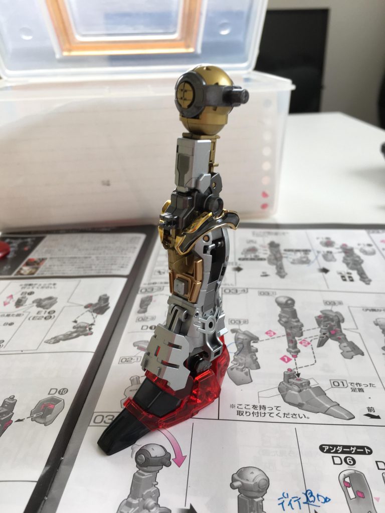 足だけでも結構塗り分けしたと思います^_^