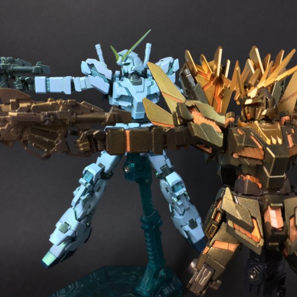 ユニコーンガンダム&バンシィノルン(覚醒仕様)