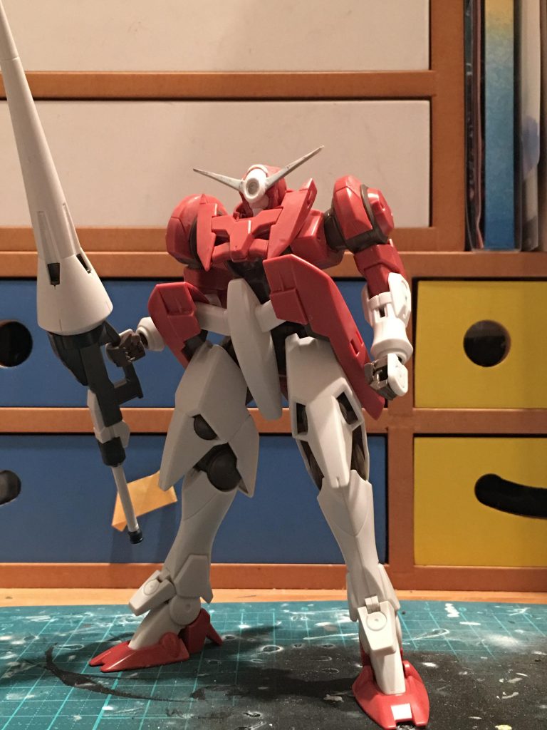 機体自体はほとんどいじらずそのまま塗りました