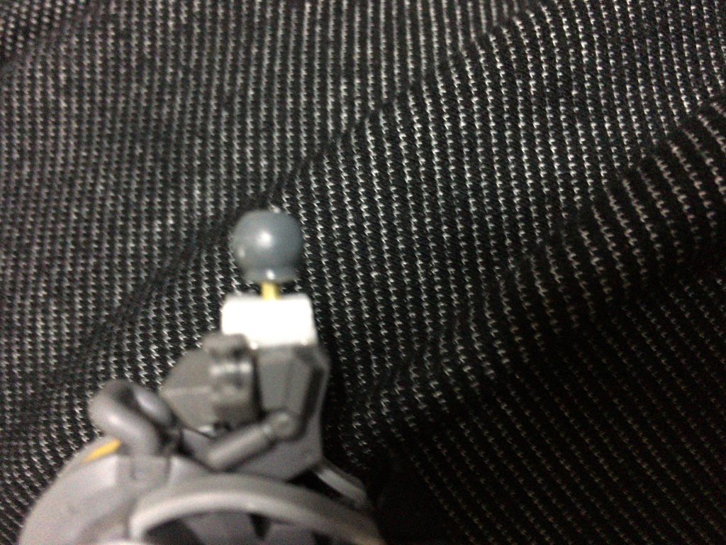 初めての延長加工。3.6ミリ延長しています