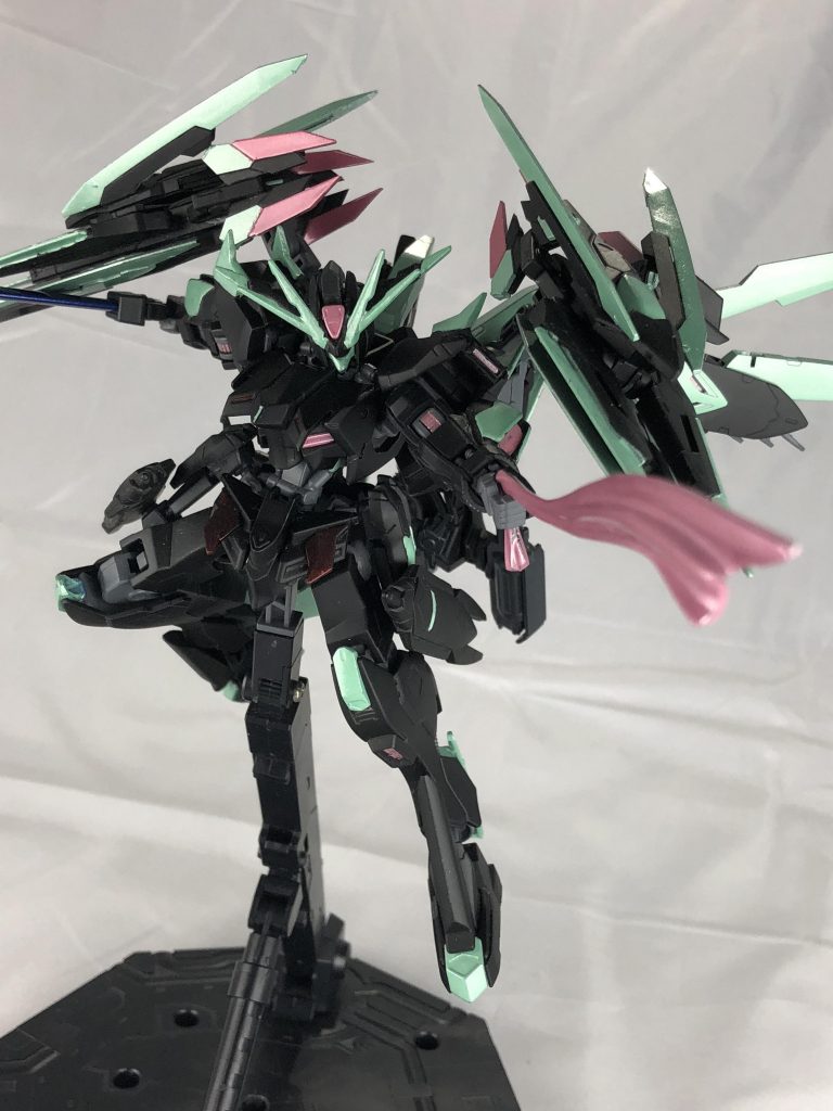 布槍術(ふそうじゅつ)。槍のように扱い、相手を突き刺す事もできれば、布のように扱い捕縛することが可能です。