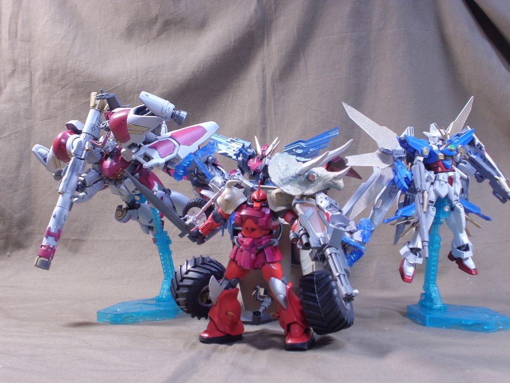 GWX-9456　トリロジーガンダム–9枚目/制作者：壱状什 @M124326