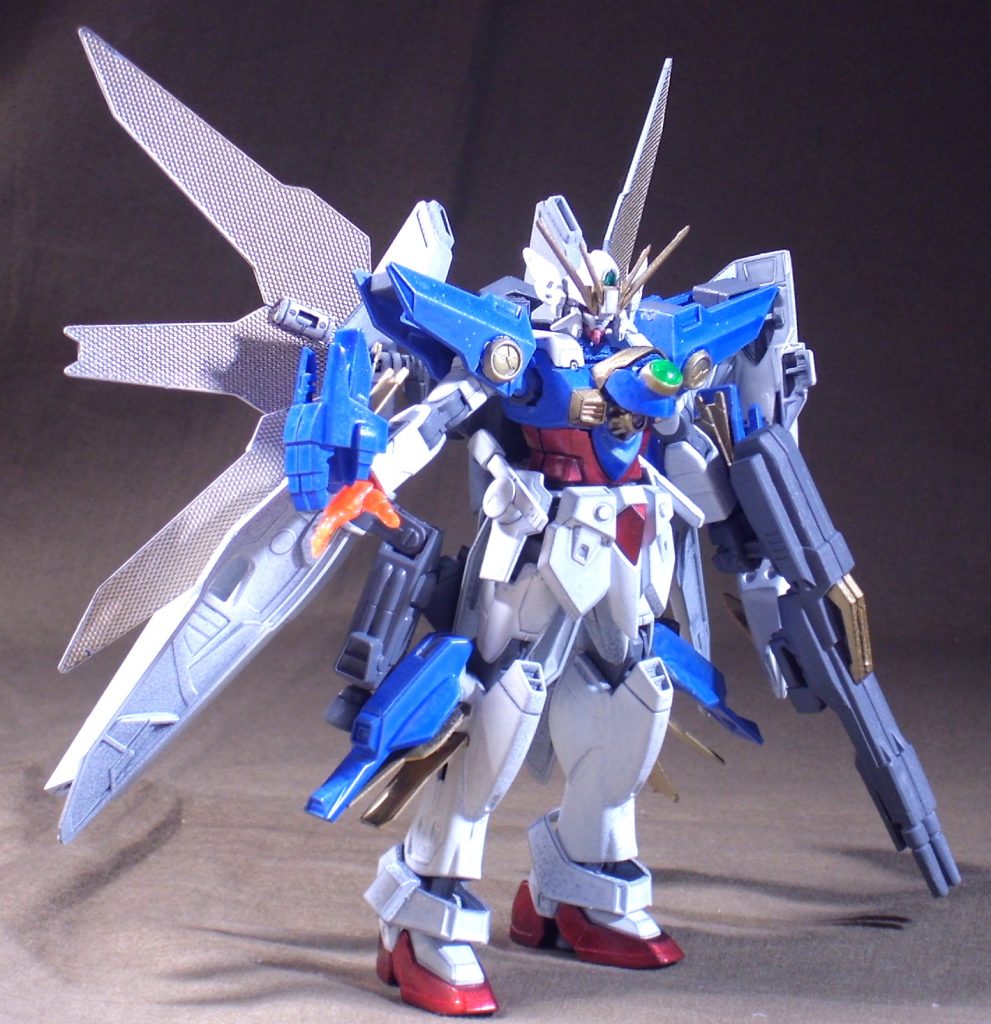 頭部と武器を除くとWゼロ成分が実は少ない。