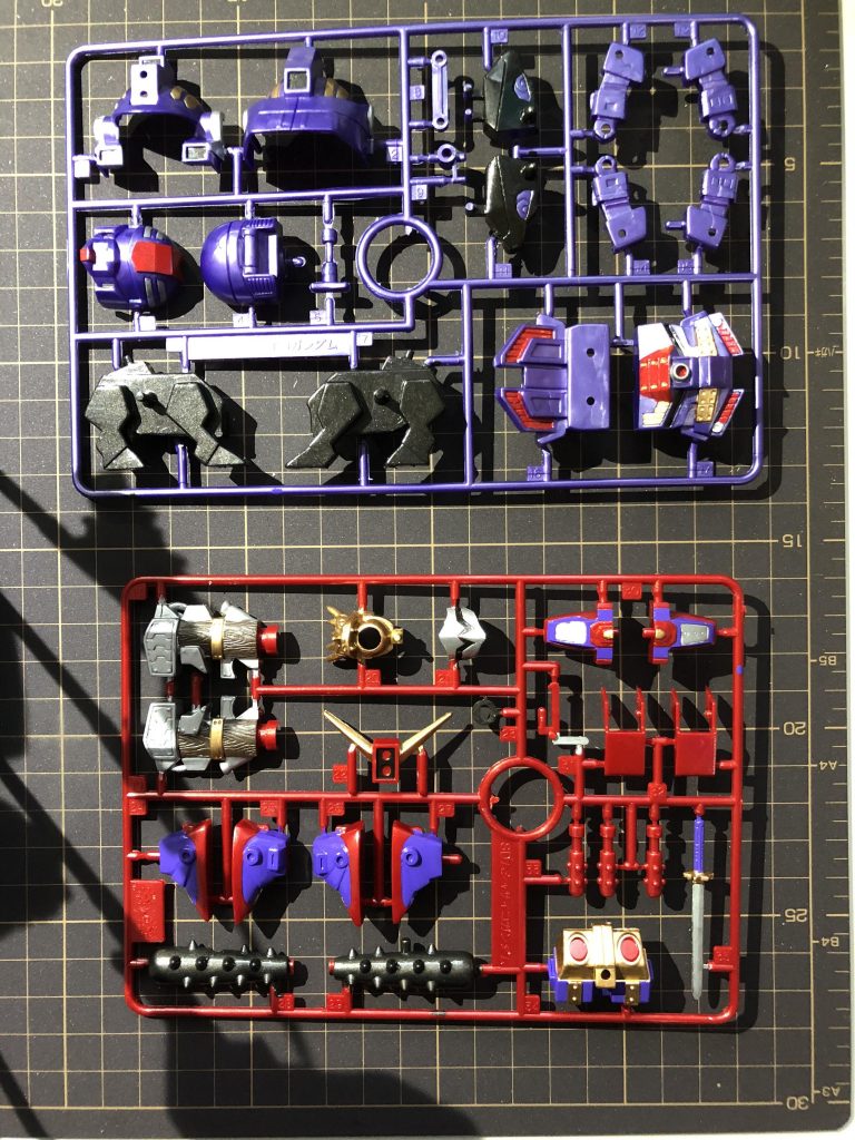 塗装完了後のランナー