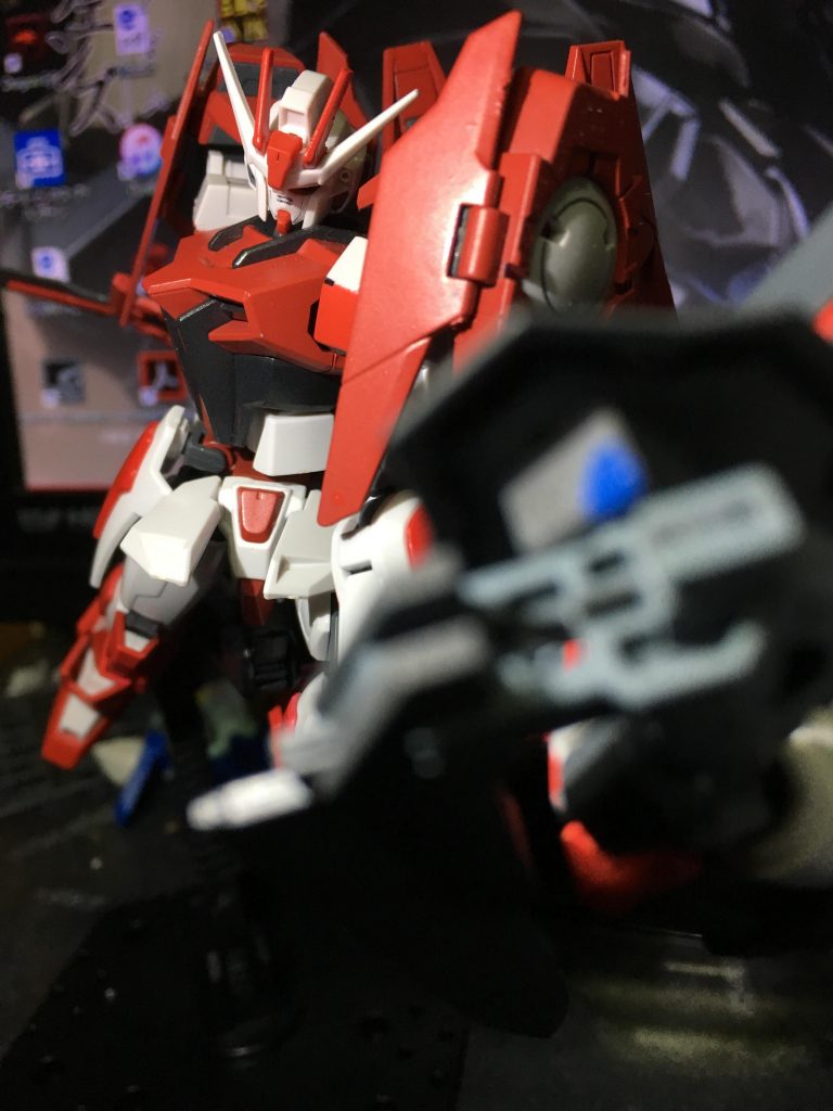 他の機体と対決したらこんな感じってのをイメージしました！