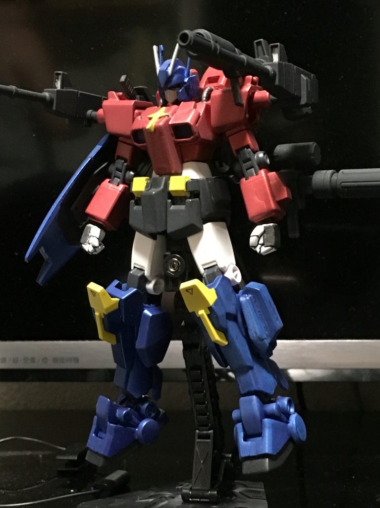 スターコンボイ風レッドウォーリア–2枚目/制作者：@nurushin