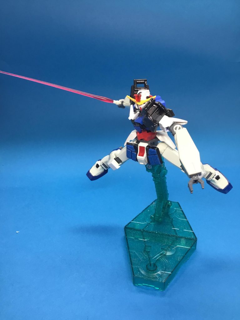 *GNビームサーベル*
ランスから抜刀。