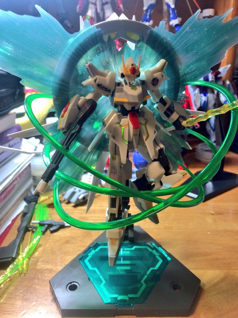 ※おまけ完成直後に撮れた綺麗なショット。撮影環境整えてからこのショットが再現できず(笑)