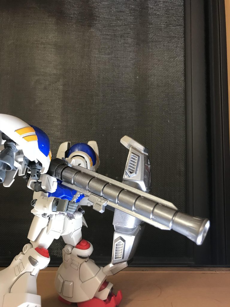 アトミックバズーカの塗装(ガンメタルを使用)