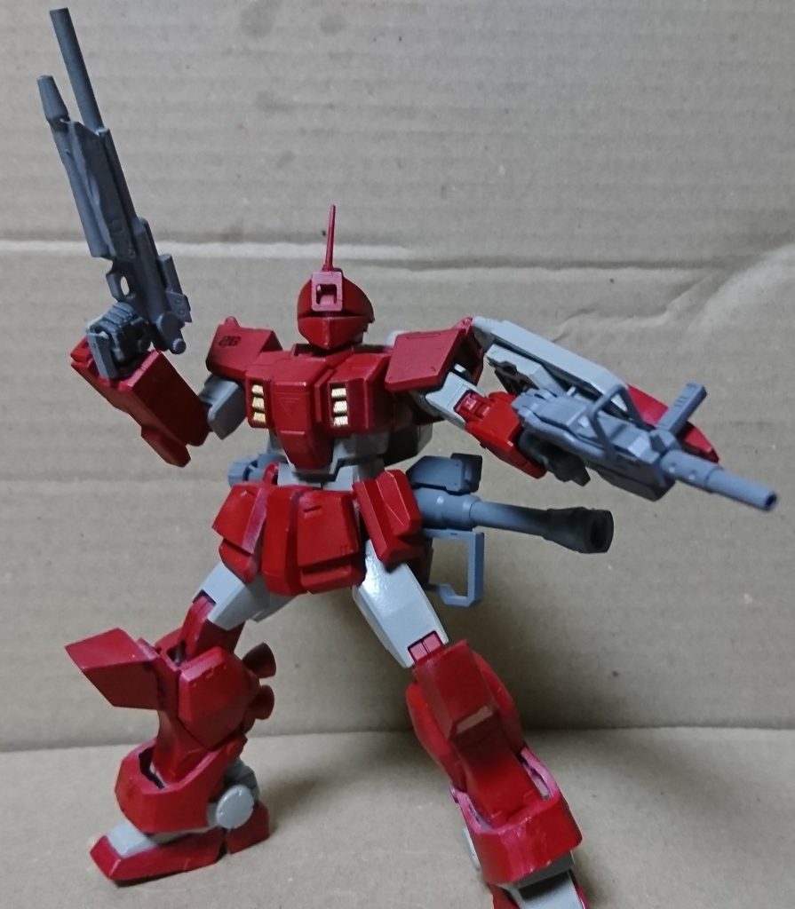 ジムスナイパーカスタム（陸ジムベース）–4枚目/制作者：アレス