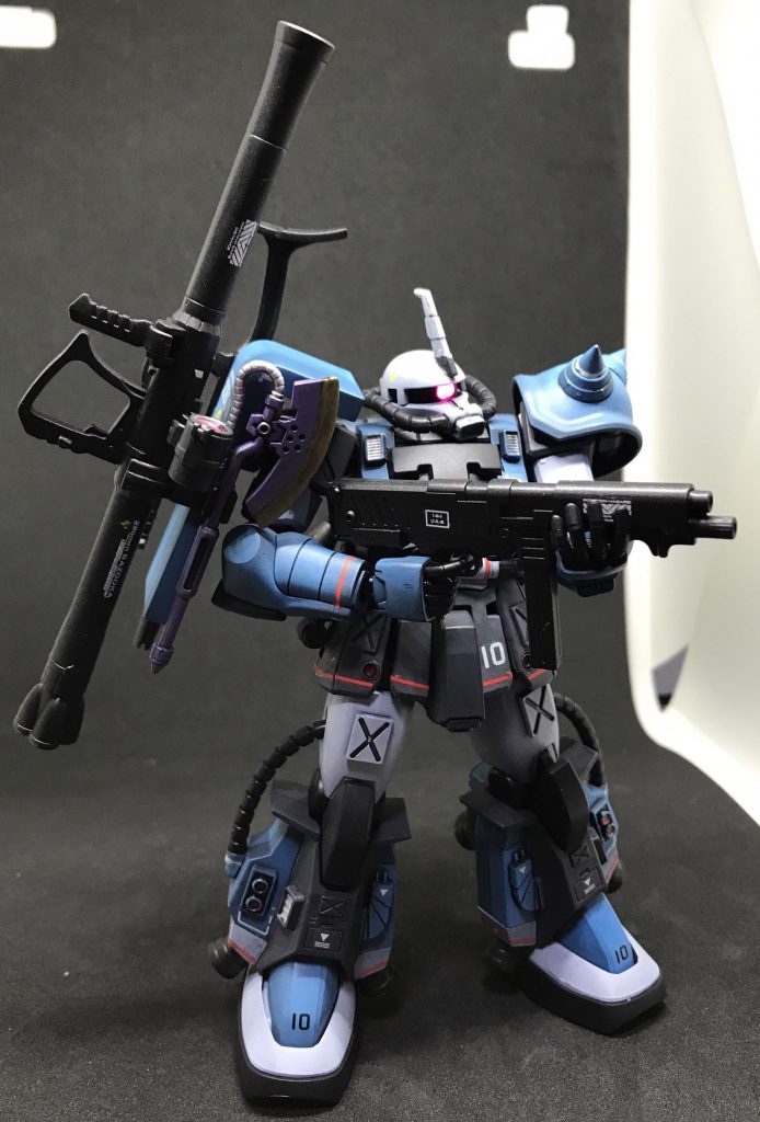 ウエポンラック装備用のシールドも作成しました。