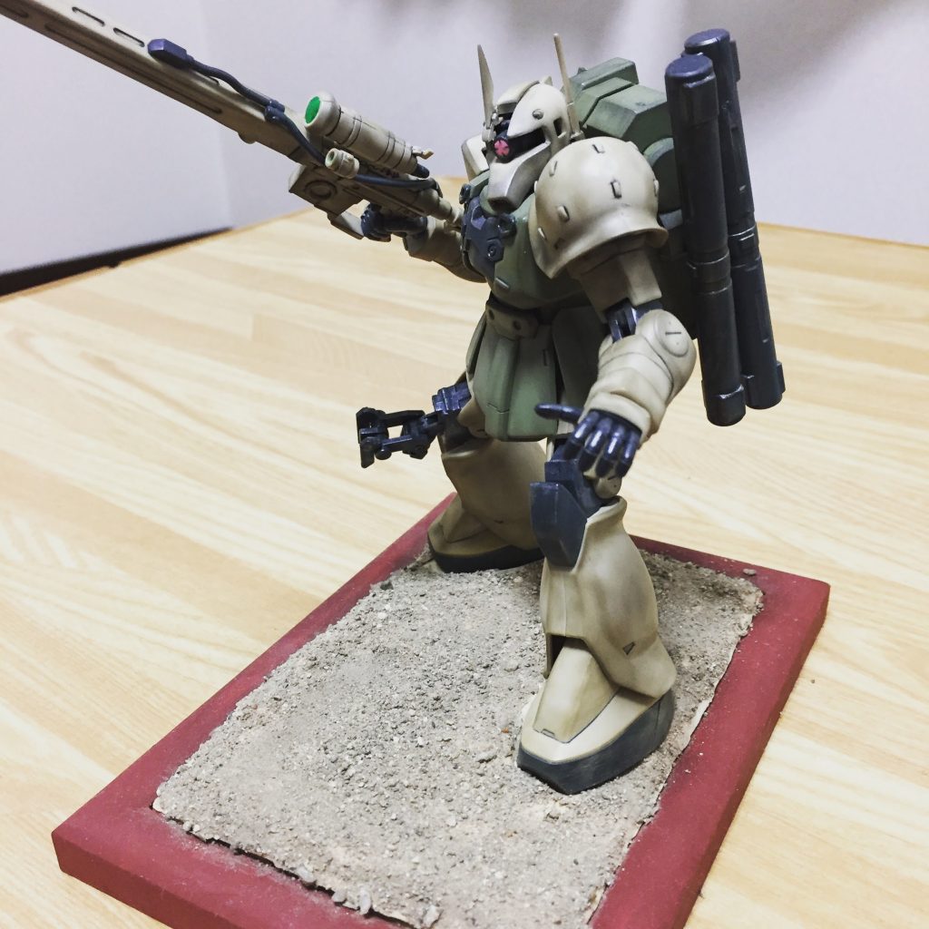 HGUC 1/144 ザクスナイパー カーカス機 過去作–2枚目/制作者：@gyuuuutora