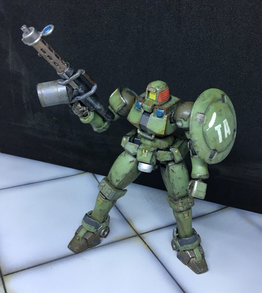 部分塗装 ＆汚しフィニッシュ！–2枚目/制作者：アルバトロス・ドリドリ@albaTross410