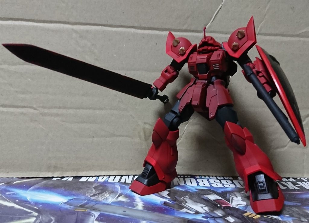 シュナイド版完成　後に改パーツと交換して残りの改とシュナイドで先に投稿したマツナガ機へ